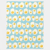 Couverture Polaire OEufs au plat (Devant)