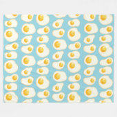 Couverture Polaire OEufs au plat (Devant (Horizontal))
