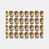 Couverture Polaire OEufs de crème de chocolat Sucres de pâques (Devant (Horizontal))
