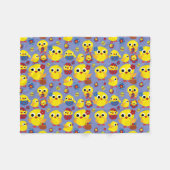 Couverture Polaire OEufs de Pâques de Hatch Retro (Devant (Horizontal))