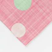 Couverture Polaire Oeufs de Pâques Gnome Polkadot Lecteurs de glace (Coin)