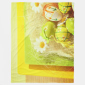 Couverture Polaire Oeufs décoratifs (Devant)