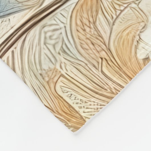 Couverture Polaire Oeuvre 33 - (Coin)