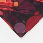 Couverture Polaire Oeuvre Abstraite 4 - (Coin)