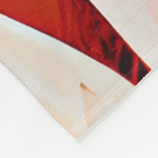 Couverture Polaire Oeuvre Abstraite moderne Boho (Coin)