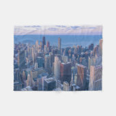 Couverture Polaire Oeuvre d'architecture de Chicago| (Devant (Horizontal))