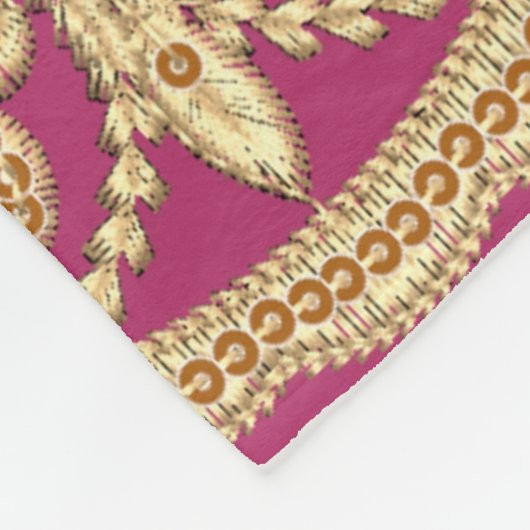 Couverture Polaire OEuvre d'art moghol. or antique indien b (Coin)