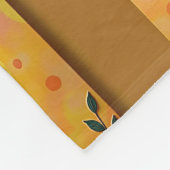 Couverture Polaire Oeuvre de toile africaine pour Jetons couvertures- (Coin)