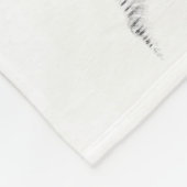 Couverture Polaire Oeuvre d'étalon blanc (Coin)