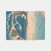 Couverture Polaire Oeuvre japonaise de Naruto Whirlpool (Devant (Horizontal))