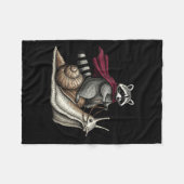 Couverture Polaire Off Cause Kerfuffle Raccoon Meme Illustration (Devant (Horizontal))