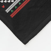 Couverture Polaire Office Ugly Christmas Funny Walking Hr Violation W (Coin)