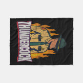 Couverture Polaire Officer Sergeant Cius Thunder Bodycam Funny Meme (Devant (Horizontal))