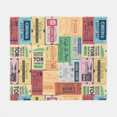 Couverture Polaire Offre unique Cenima tickets Western rustique 60s (Devant (Horizontal))