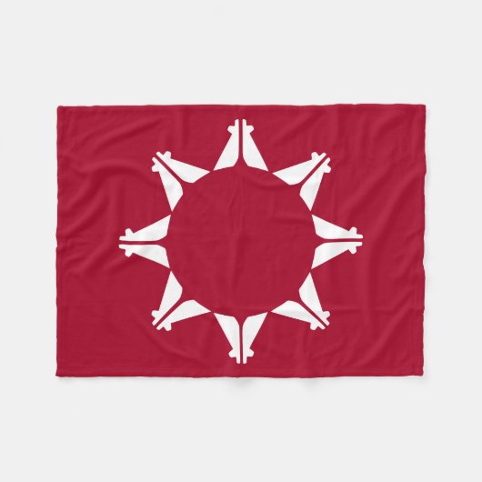 Couverture Polaire Oglala Sioux (Devant (Horizontal))