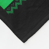 Couverture Polaire Oh ceci appelle un pull de Noël de feuille de calc (Coin)