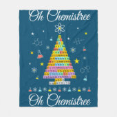 Couverture Polaire Oh Chemistree Colorful Periodic Table Elements Che (Devant)