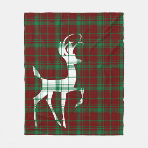 Couverture Polaire Oh Deer ! Noël rempli
