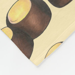 Couverture Polaire Ohio OH Beurre d'arachide Buckeye Buck Eye Nut Can