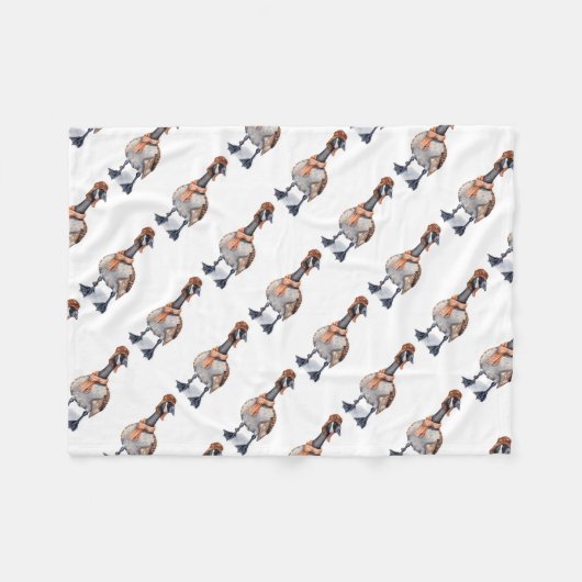 Couverture Polaire Oie d'aviateur (Devant (Horizontal))
