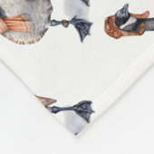 Couverture Polaire Oie d'aviateur (Coin)