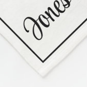 Couverture Polaire Oie de Noël, cerf, wapiti, caribou, plaids rouges  (Coin)