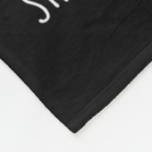 Couverture Polaire Oie idiote Sur L'Oie De Noël Perdue Père Noël (Coin)