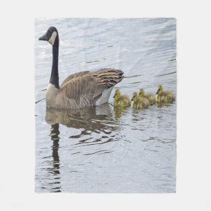 Couverture Polaire Oies Et Oies Canadiennes