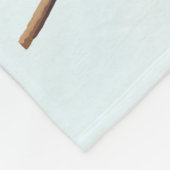 Couverture Polaire Oiseau de la Paruline de Rathbone sur crossvine (Coin)