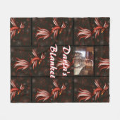Couverture Polaire Oiseau de Paradis (Devant (Horizontal))