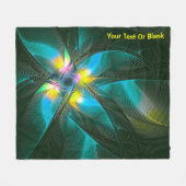 Couverture Polaire Oiseau du Paradis (Devant (Horizontal))