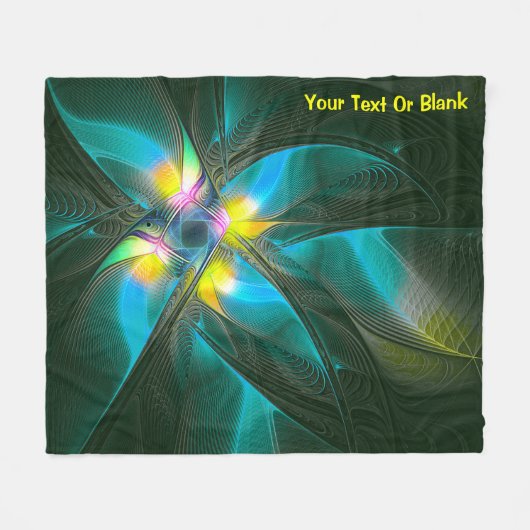 Couverture Polaire Oiseau du Paradis (Devant (Horizontal))