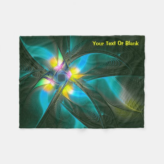 Couverture Polaire Oiseau du Paradis (Devant (Horizontal))