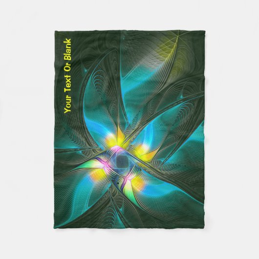 Couverture Polaire Oiseau du Paradis (Devant)