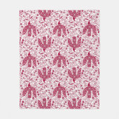 Couverture Polaire Oiseau rouge (Devant)