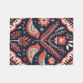 Couverture Polaire Oiseaux (Devant (Horizontal))