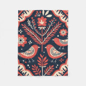 Couverture Polaire Oiseaux (Devant)