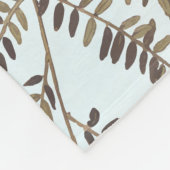 Couverture Polaire Oiseaux d'oriole du verger d'Audubon dans un criqu (Coin)