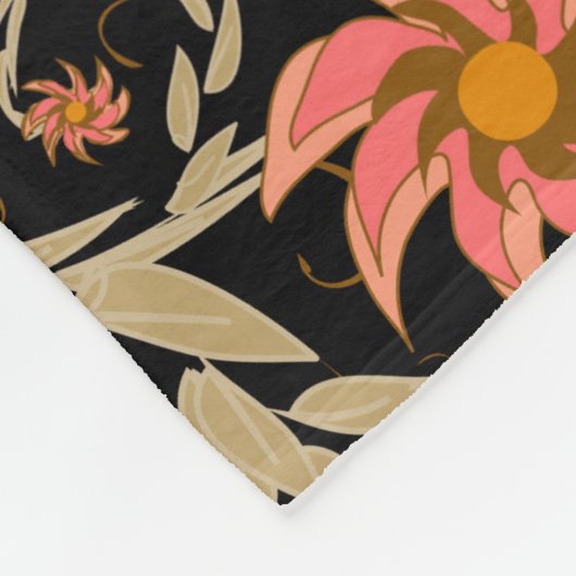 Couverture Polaire Oiseaux du paradis (Coin)