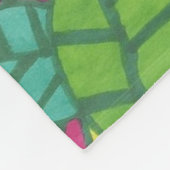 Couverture Polaire Oiseaux du paradis (Coin)