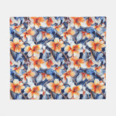 Couverture Polaire Oiseaux d'une plume (Devant (Horizontal))