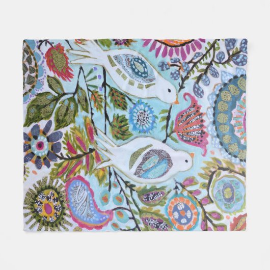 Couverture Polaire Oiseaux en papier I (Devant (Horizontal))