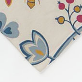 Couverture Polaire Oiseaux et fleurs, William Morris (Coin)