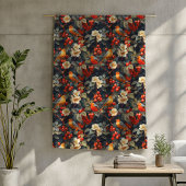 Couverture Polaire Oiseaux floraux Blanket Automne Automne Confort et