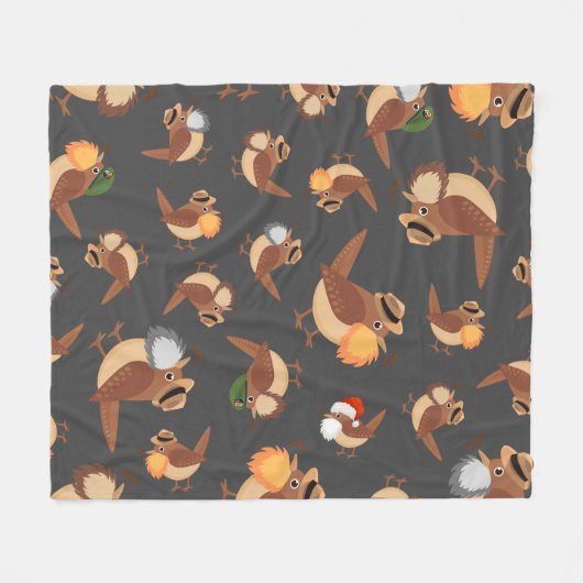 Couverture Polaire Oiseaux intrus Oiseaux intrus Bonanza (Devant (Horizontal))