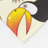 Couverture Polaire Oiseaux, Oiseaux et plus Oiseaux Blanche en polair (Coin)