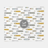 Couverture Polaire oiseaux vue bateaux bateaux sur la rivière N'impor (Devant (Horizontal))