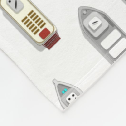 Couverture Polaire oiseaux vue bateaux bateaux sur la rivière N'impor (Coin)