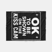 Couverture Polaire Ok À Montrer Sur Le Baiser Cam (Devant (Horizontal))