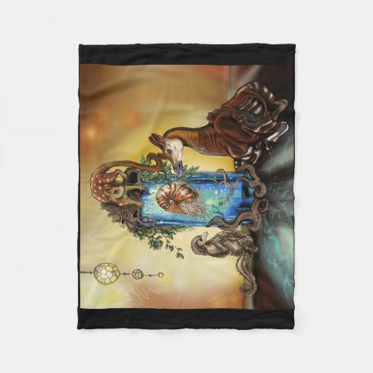 Couverture Polaire Okapi et l'Oddlings (Devant)